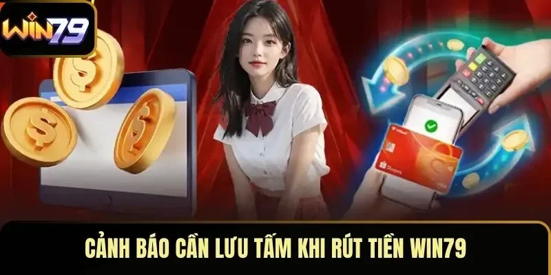Cảnh báo cần lưu tấm khi rút tiền WIN79